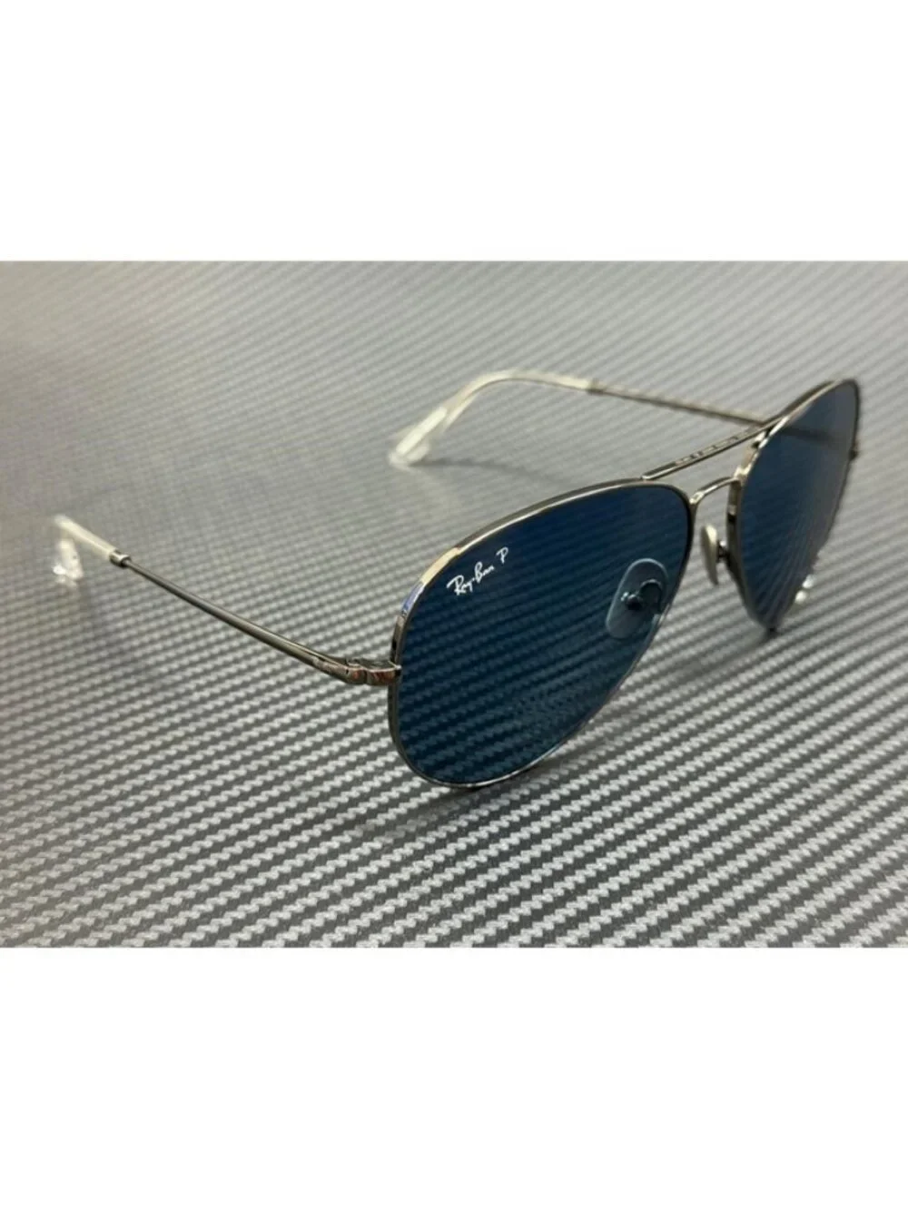 New Ray-Ban Men Gunmetal Titanium Sunglasses 58-14-140